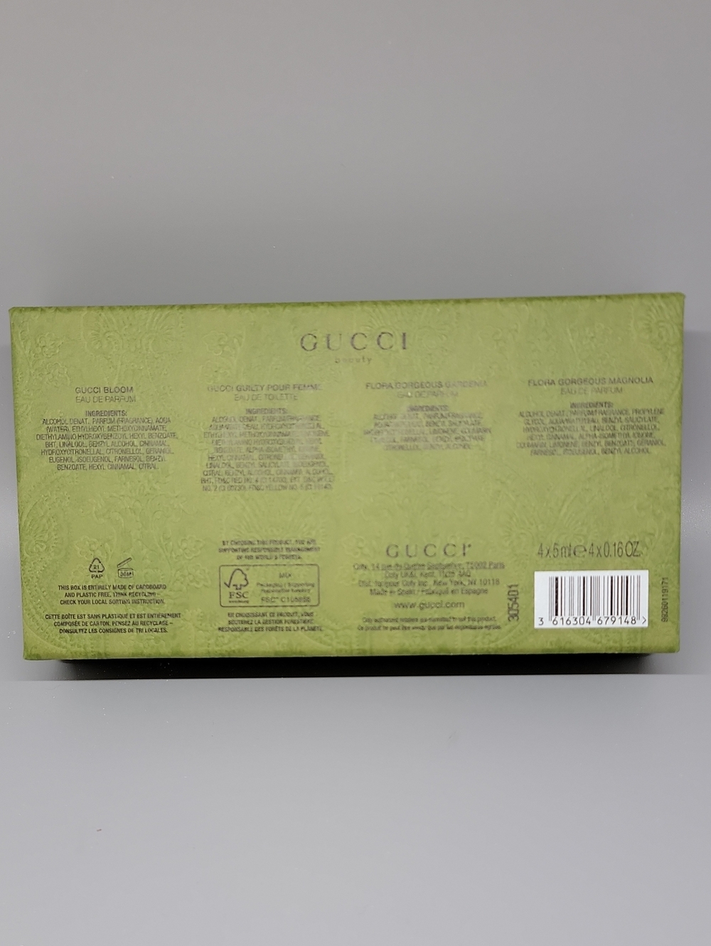 GUCCI Fragrance 4 pc. Discovery Set - Picture 6 of 11